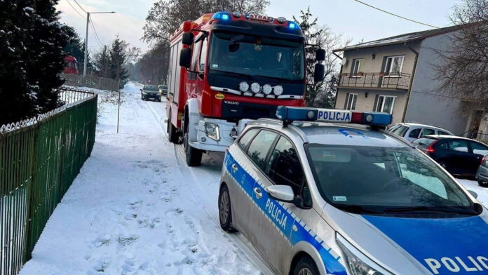 pożar fot. OSP Sławoszewek