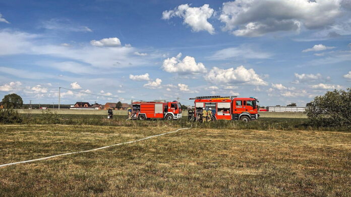 Pozar Fot. JRG Ostrzeszow