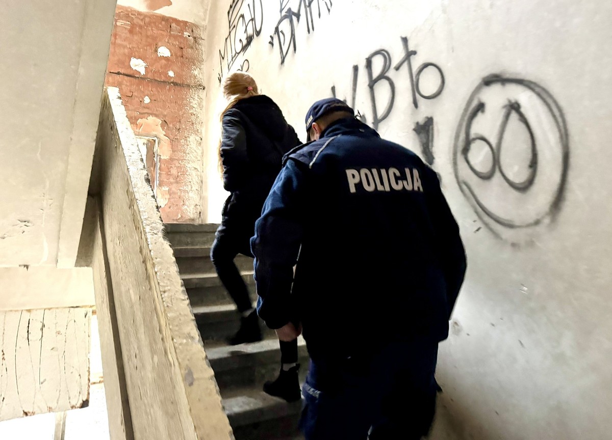 Kontrole Policji I MOPS Fot. Policja