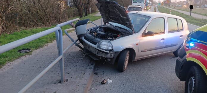Wypadek Fot. St. Ogn. Rafal Roszyk JRG Szamotuly