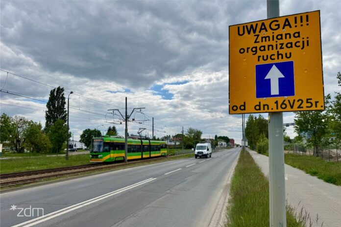 Ulica Starolecka Fot. Bartosz Szczepaniak ZDM