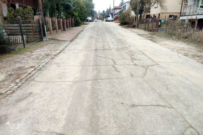 Ulica Lagodna Fot. ZDM Bartosz Jankowski