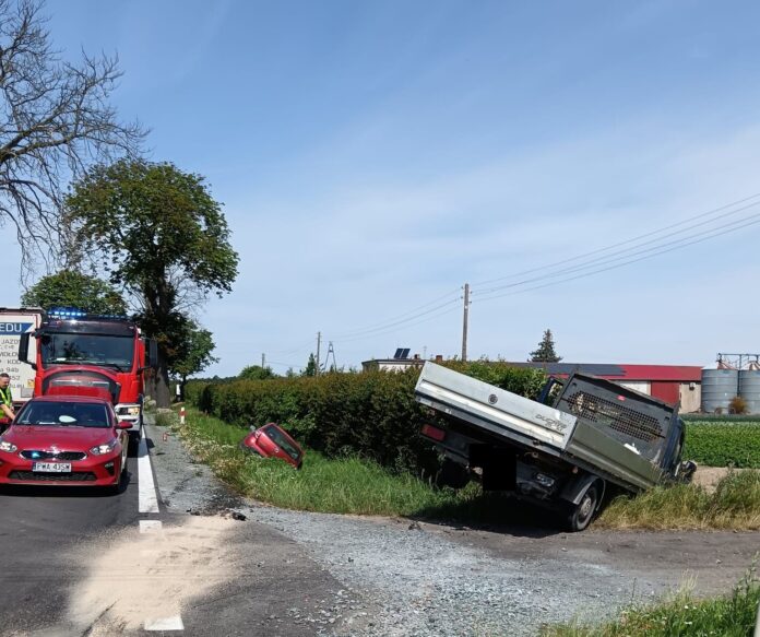 Wypadek Fot. Zespol Prasowy KP PSP W Wagrowcu